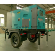 350kVA/280kw Silent Type Three Phase Diesel Generator with Trailer